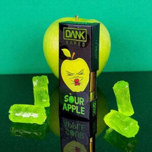 sour apple dank vapes cartridge